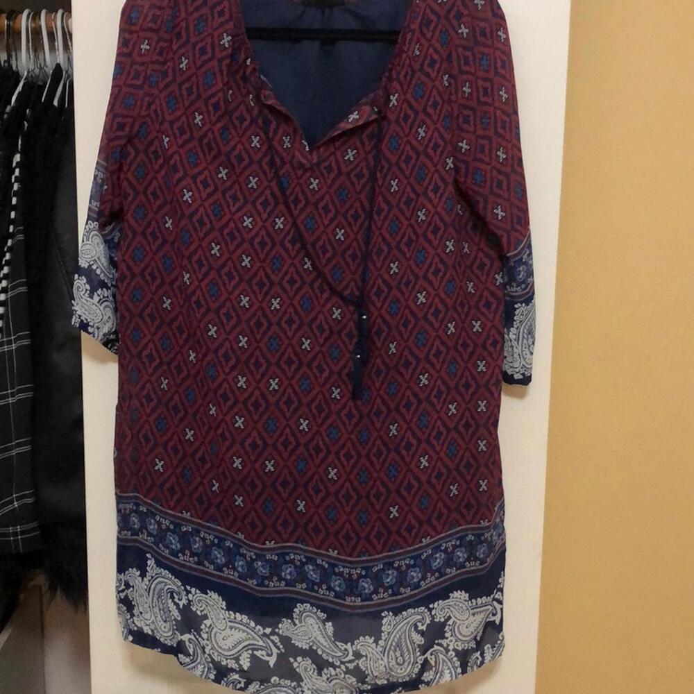 Print dress